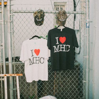 WHITE I ❤️ MHC TEE