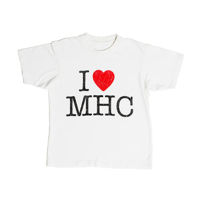 WHITE I ❤️ MHC TEE
